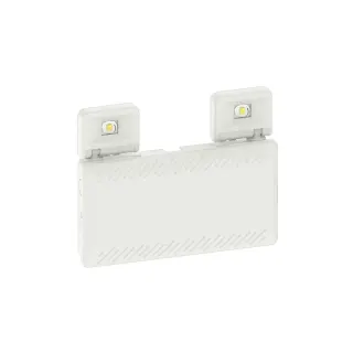 LED ΦΩΤΙΣΤΙΚΟ ΑΣΦΑΛΕΙΑΣ ΜΗ ΣΥΝΕΧΟΥΣ ΜΕ ΚΟΥΜΠΙ ΔΟΚΙΜΗΣ & SELF TEST230V AC 500LM 6000K IP65 2x2W 3HRS