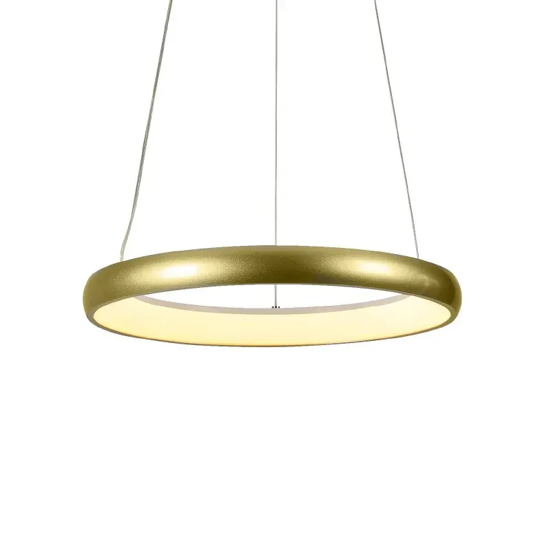 HARMONY-ΦΩΤΙΣΤΙΚΟ ΚΡΕΜΑΣΤΟ ΧΡΥΣΟ ΑΛΟΥΜΙΝΙΟΥ LED SMD 24W CCT 2500M IP20 Φ600Χ1000ΜΜ