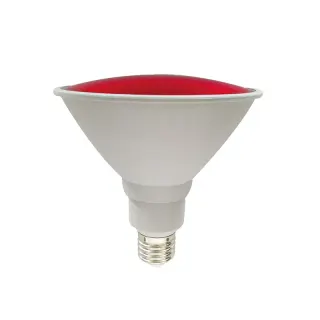 LED SMD ΚΟΚΚΙΝΟ PAR38 15W 1150LM 230V AC RA80 30000HRS 110° 1xE27 IP65