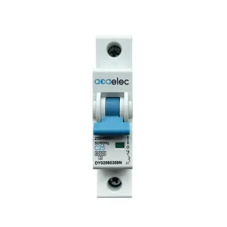 MCB 1P C25 6KA 1M