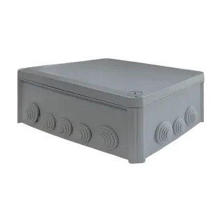 240x190x95mm ΕΠΙΤΟΙΧΟ ΚΟΥΤΙ ΔΙΑΚΛΑΔΩΣΗΣ ΚΑΛΩΔΙΩΝ,ΓΚΡΙ ΧΡΩΜΑΤΟΣ 10 ΔΙΟΔΙΩΝ IP66 RAL 7035