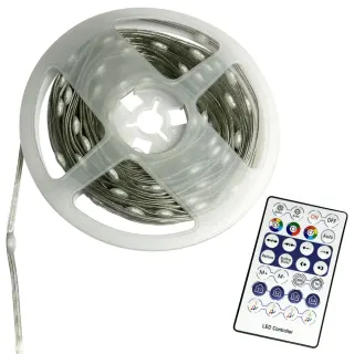 ΛΩΡΙΔΑ LED SMD 5V DC 10M RGB IP54 100LEDS/M LIGH