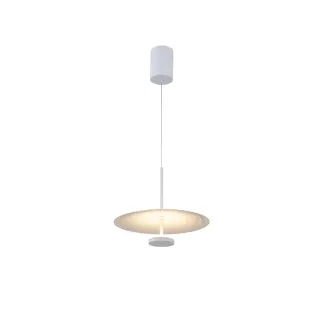 LOFTY- PENDANT LAMP SAND GOLD ALUMINIUM LED SMD 8W 2700Κ 560LM IP20 Φ300x1500mm