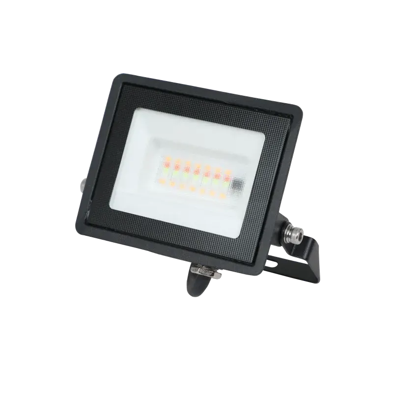 LED FLOODLIGHT AL 10W | IP65 | RGB+3000k | 1000lm | 127x107xh28mm {enjoysimplicity}™