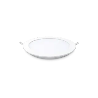 3CCT ΧΩΝΕΥΤΑ LED PANEL 18W | IP20 | 3000K-4000K-6500K | 1800lm | 120⁰ | Φ195 | WHITE RAL9003 {enjoysimplicity}™