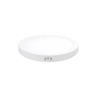 3CCT LED PANEL 24W | IP20 | 3000K-4000K-6500K | 2400lm | 120⁰ | ΣΤΡΟΓΓΥΛΟ | WHITE RAL9003 {enjoysimplicity}™