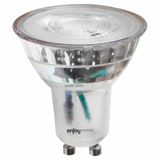 LED GU10 GLASS | 5W(>50W) | 4000k | 420lm | 38° | {enjoysimplicity}™