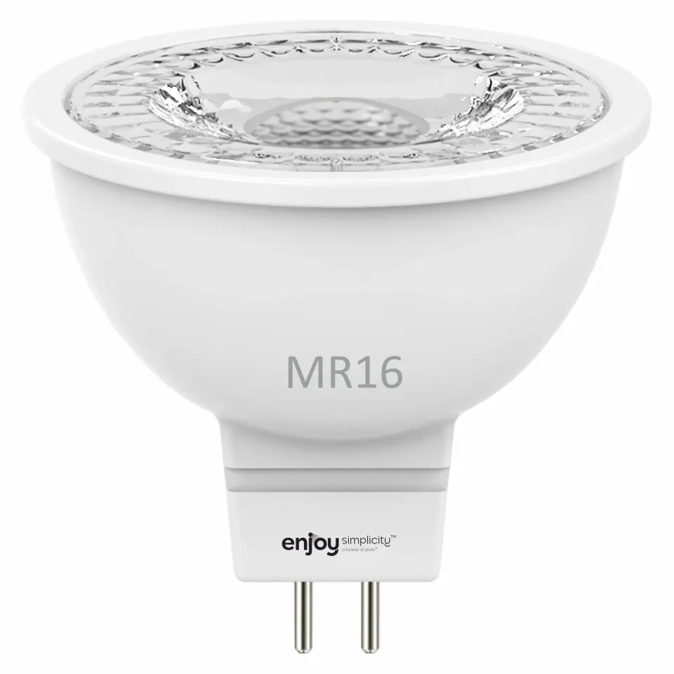 LED GU5.3 MR16 | AC/DC12V | 3.1W(>50W) | 6500k | 370lm | 36° | {enjoysimplicity}™