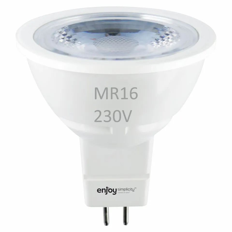 LED GU5.3 MR16 | AC/DC12V | 6W(>60W) | 2700k | 500lm | 38° | {enjoysimplicity}™
