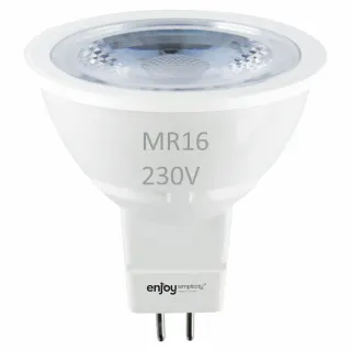 ​LED GU5.3 MR16 | AC/DC12V | 6W(>60W) | 4000k | 500lm | 38° | {enjoysimplicity}™
