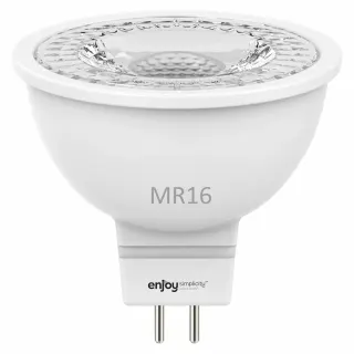LED GU5.3 MR16 | AC/DC12V | 7.9W(>87W) | 2700k | 675lm | 36° | {enjoysimplicity}™
