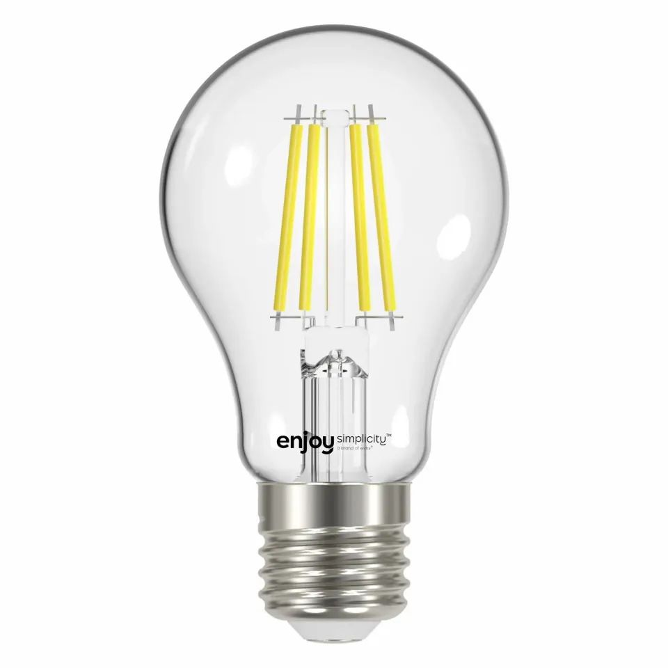 LED FILLAMENT CLEAR | A60 4W(>40w) E27 | 6500k | 470lm | {enjoysimplicity}™