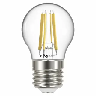 LED FILLAMENT CLEAR | P45 4W(>40w) E27 | 6500k | 470lm | {enjoysimplicity}™