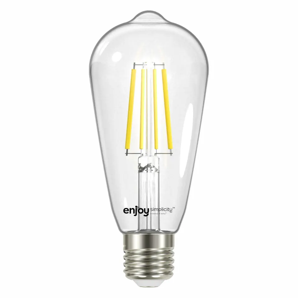 LED FILLAMENT CLEAR | ST64 7.2W(>60w) E27 | 6500k | 806lm | {enjoysimplicity}™