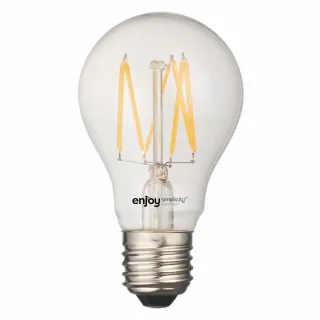 LED FILLAMENT CLEAR A60-6 | 6W Ε27 | 2700k | 700lm | Nondim | {enjoysimplicity}™