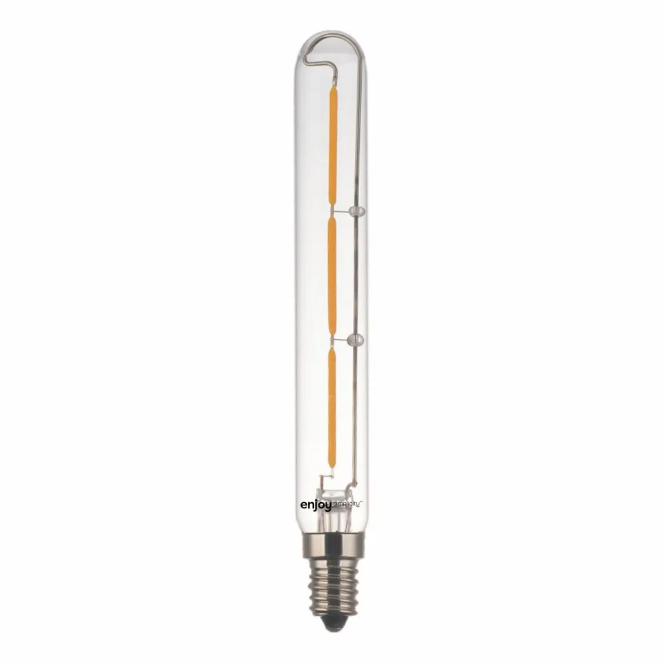 LED FILLAMENT CLEAR T20-3 | 2W Ε14 | 2700k | 160lm | Non-Dim{enjoysimplicity}™
