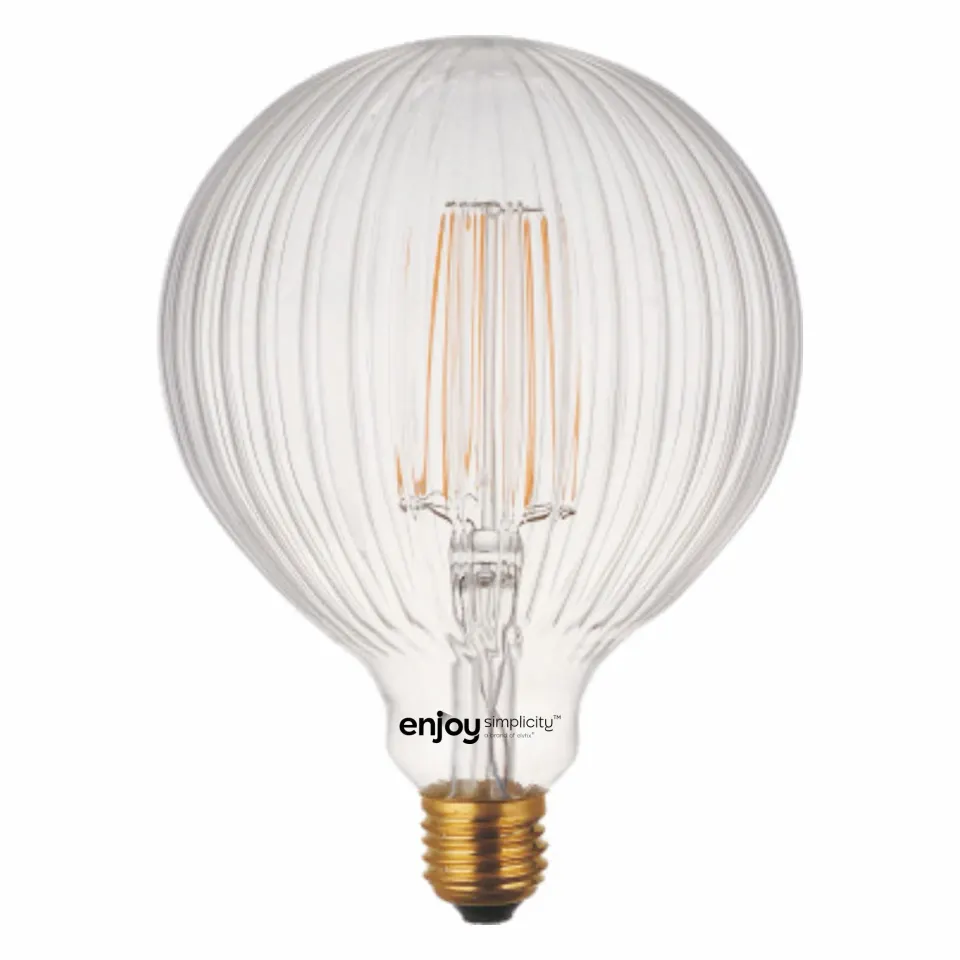 LED FILLAMENT VintageGlass G125*175 | 5.5W Ε27 | 2200k | 550lm | {enjoysimplicity}™