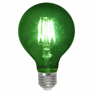 DreamLED Fillament Coloured G80 | 4W E27 | ΠΡΑΣINO | {enjoysimplicity}™