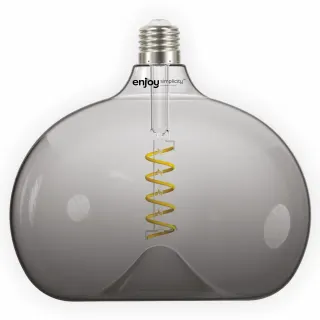 LED SPIRAL FILLAMENT DIM | G190 SMOKY 4W(>16w) E27 | 2000k | 150lm | {enjoysimplicity}™