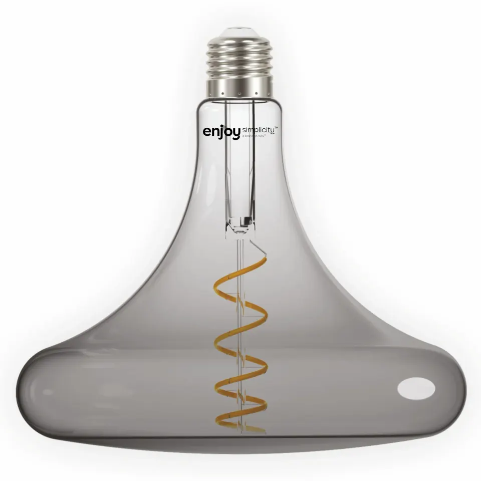 LED SPIRAL FILLAMENT DIM | T180 SMOKY 4W(>16w) E27 | 2000k | 150lm | {enjoysimplicity}™