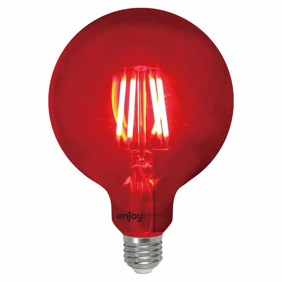 DreamLED Fillament Coloured G125 | 4W E27 | KOKKINO | {enjoysimplicity}™