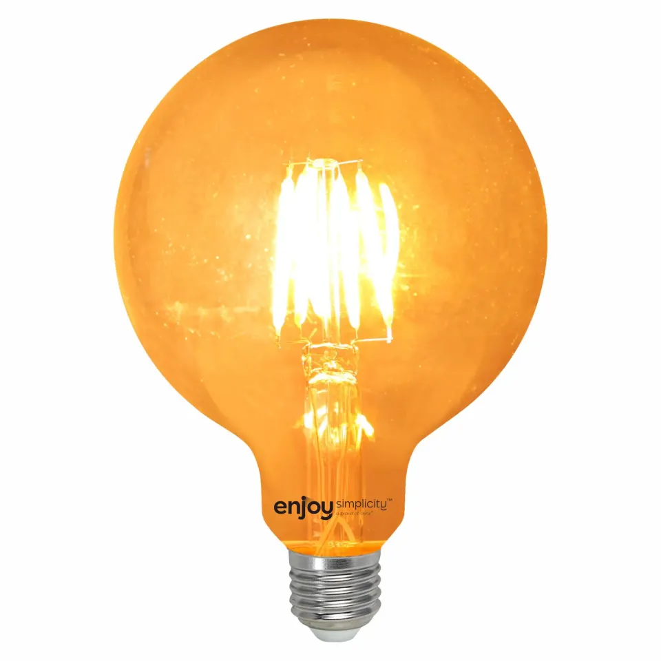 DreamLED Fillament Coloured G125 | 4W E27 | KITΡΙNO | {enjoysimplicity}™