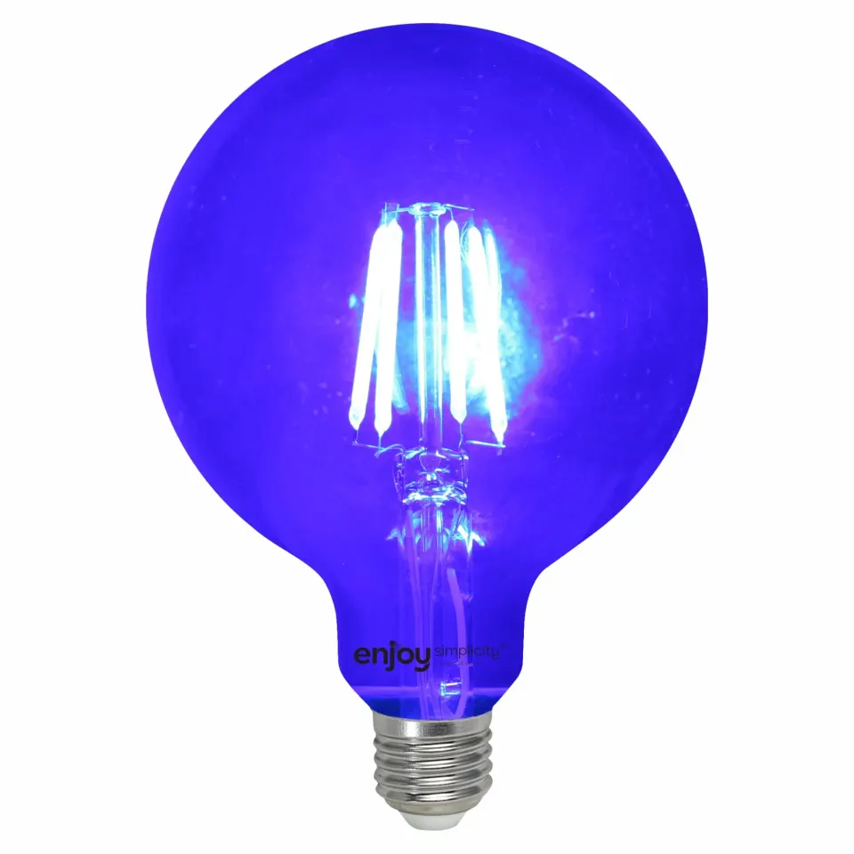 DreamLED Fillament Coloured G125 | 4W E27 | MΠΛΕ | {enjoysimplicity}™