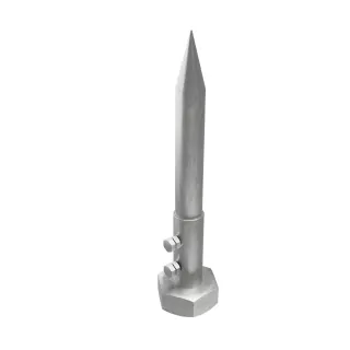 ΑΛΕΞ/ΝΟ ΑΠΛΟ ΜΕ ΚΟΧΛΙΑ 1+1/4 Φ35xL260mm Ms/Esn