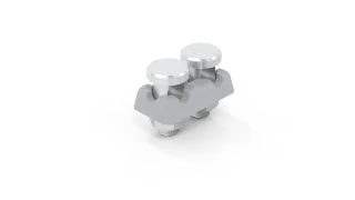 174 – Διπλός σφιγκτήρας για αγωγό Ø4-10mm