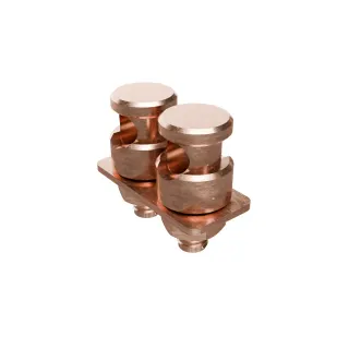ΣΦΙΓΚΤΗΡAΣ 2 M10 BIΔEΣ | ΓΙΑ 2 ΑΓΩΓΟΥΣ Φ4-10mm | 16-70mm² | Cu