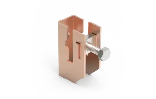 661-9 – Στήριγμα ταινίας έως 50x5mm και αγωγού Ø8-10mm σε τοιχοποιία