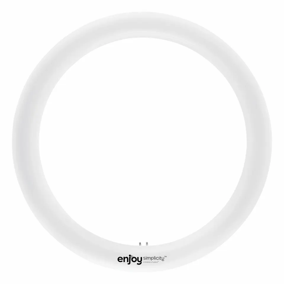 T9 LED ΚΥΚΛΙΚΗ G10q | 16W(>100W) | 6500k | 1600lm | Φ298mm | +Starter | {enjoysimplicity}™