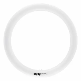 T9 LED ΚΥΚΛΙΚΗ G10q | 20w(>120W) | 6500k | 2000lm | Φ400mm | +Starter | {enjoysimplicity}™