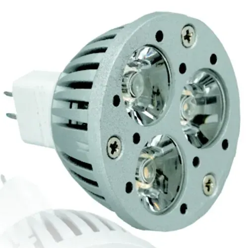 POWERled ΛΑΜΠΕΣ GU5,3 | 12V | 3ledxΦ18 : 3,9W -Νέτο τιμή