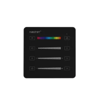 ΤΗΛΕΧΕΙΡΙΣΤΗΡΙΟ B6 SPI ΓΙΑ LED ΤΑΙΝΙΑ ACA A-B6-B ΜΑΥΡΟ IP20
