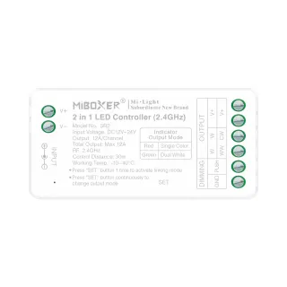 ΕΛΕΓΚΤΗΣ LED 2 ΣΕ 1 2.4G ACA A-SR2 IP20