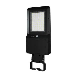 ΗΛΙΑΚΟ ΦΩΤΙΣΤΙΚΟ ΟΔΙΚΟΥ ΔΙΚΤΥΟΥ LED SMD ACA ORVAN40CCT ΜΑΥΡΟ 40W 3000K/4000K/6500K 6000LM 3CCT PIR IP65