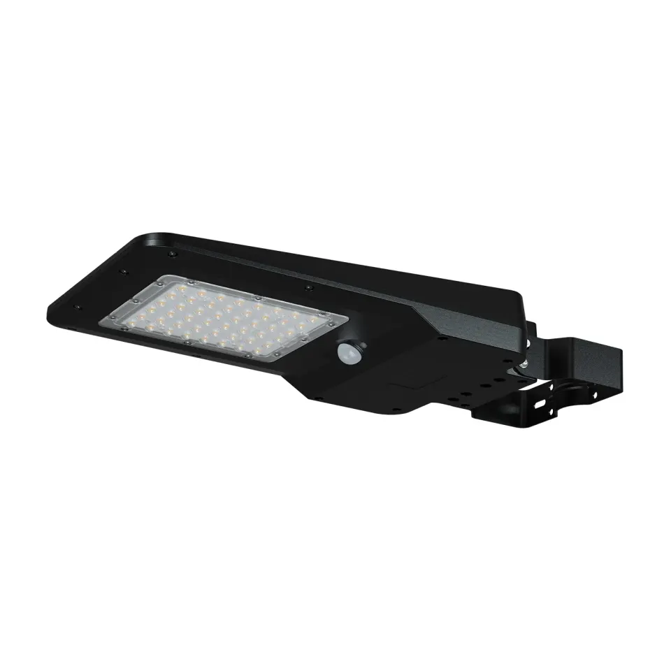 ΗΛΙΑΚΟ ΦΩΤΙΣΤΙΚΟ ΟΔΙΚΟΥ ΔΙΚΤΥΟΥ LED SMD ACA ORVEL12CCT ΜΑΥΡΟ 12W 3000K/4000K/6500K 1900LM 3CCT PIR IP65