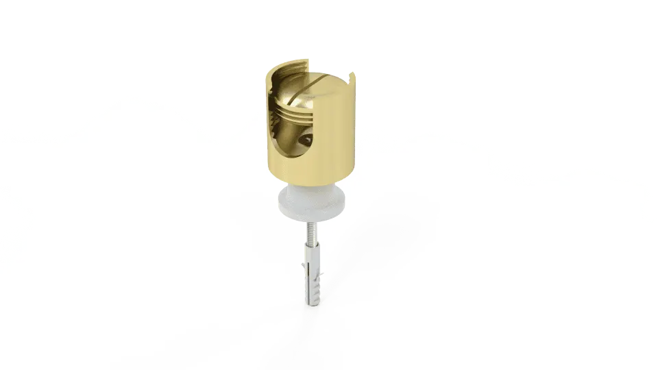 Στήριγμα αγωγού Ø8mm CuZn