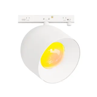 ΜΑΓΝΗΤΙΚΟ ΣΠΟΤ LED SMD ACA TMEDIO-MINI TMEDIO10SUNW ΛΕΥΚΟ 10W 1800K 448LM SUNSET EFFECT IP20
