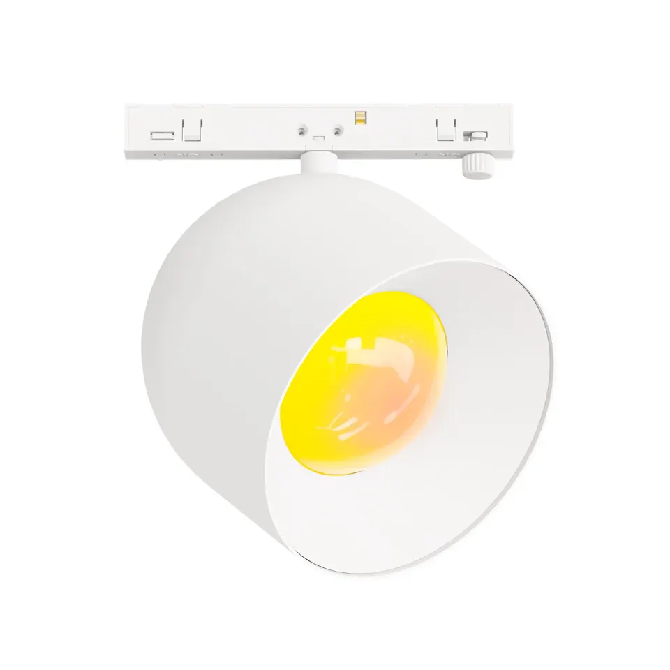 ΜΑΓΝΗΤΙΚΟ ΣΠΟΤ LED SMD ACA TMEDIO-MINI TMEDIO10SUNW ΛΕΥΚΟ 10W 1800K 448LM SUNSET EFFECT IP20