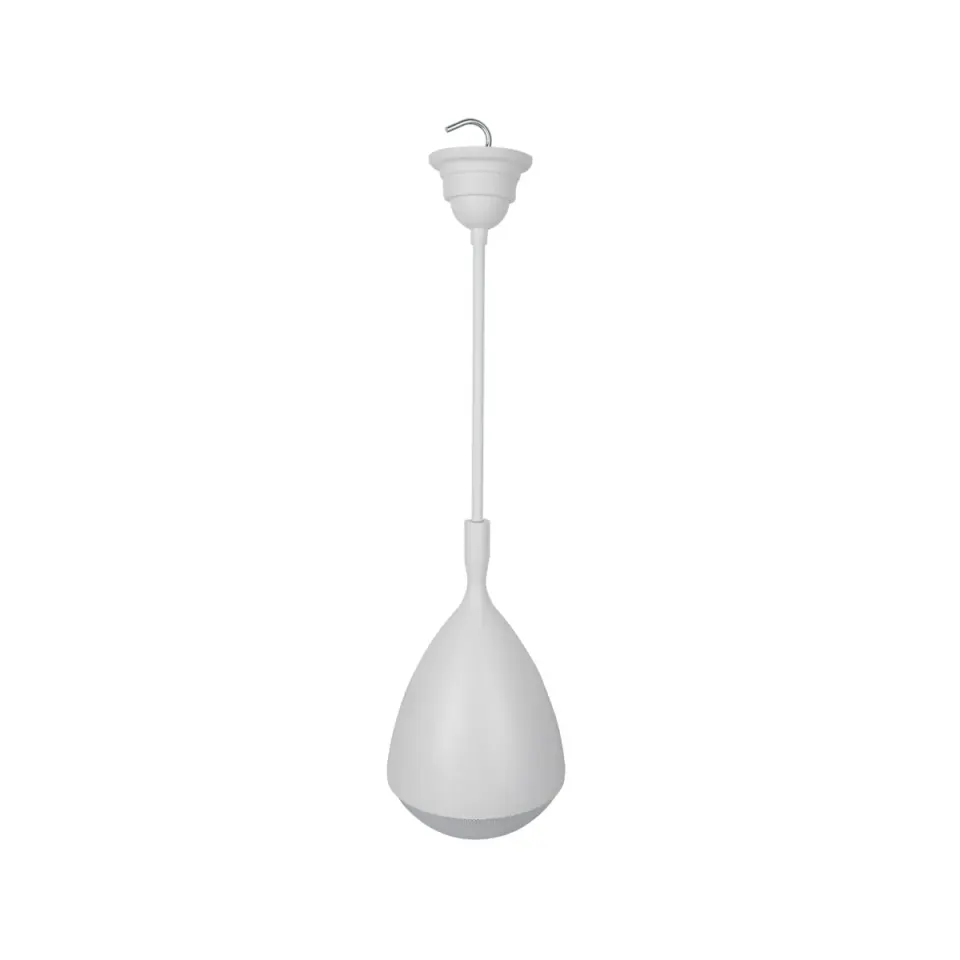 M-552/WHITE ΛΕΥΚΟ ΗΧΕΙΟ ΟΡΟΦΗΣ (ΚΡΕΜΑΣΤΟ) 4″ 15W 100V