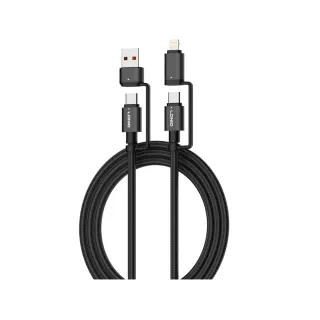 LC16 ΚΑΛΩΔΙΟ USB 4σε1 65W LDNIO