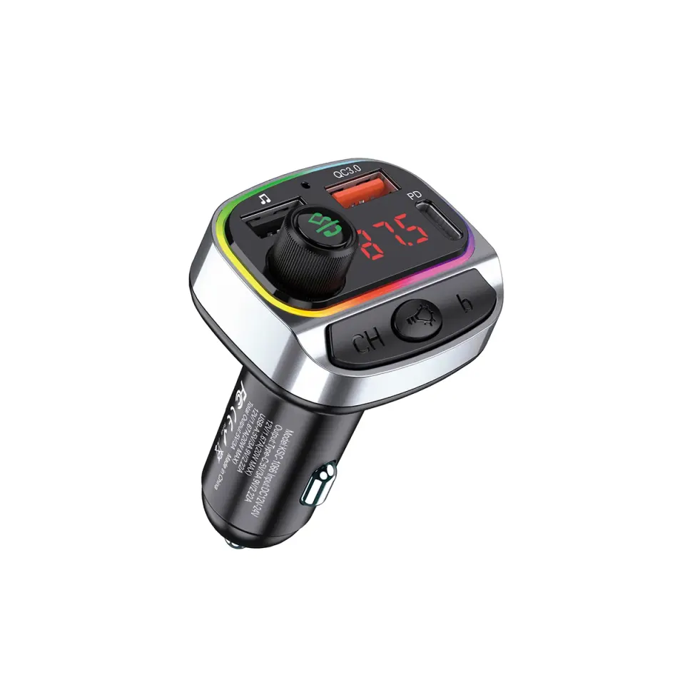 KSC-1066 CAR BT FM TRANSMITTER 20W+3.0