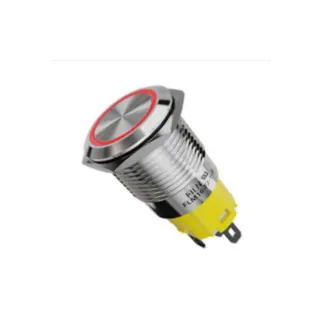 FLM16-FJ-220V-RED ΔΙΑΚΟΠΤΗΣ Φ16mm 220V με ΚΟΚΚΙΝΟ ΦΩΤΙΣΜΟ