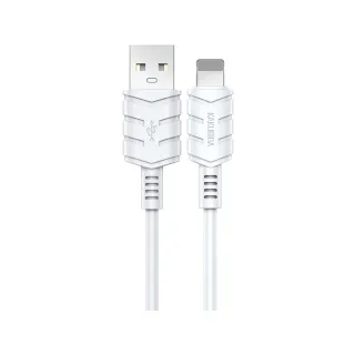 KSC-716/WHITE/LT ΛΕΥΚΟ ΚΑΛΩΔΙΟ LIGHTNING (2m)