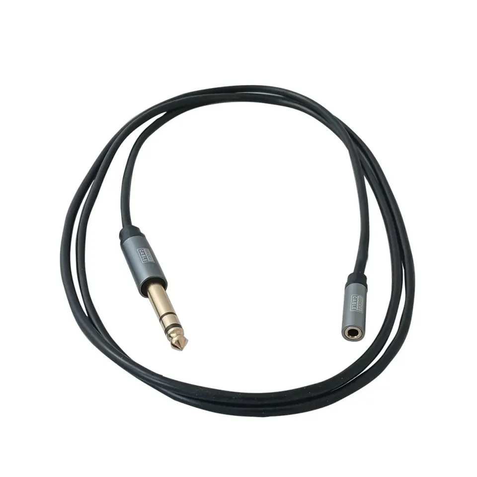 TAC012 ΚΑΛΩΔΙΟ 6,3mm STEREO – 3,5mm STEREO ΘΗΛΥΚΟ 1.5m