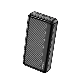 KSC-1085/BLACK POWERBANK 20000mAh ΜΑΥΡΟ