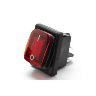 FL3-KCD4-201N-6K/250V Διακόπτης rocker φωτιζόμενος 250V ON-OFF