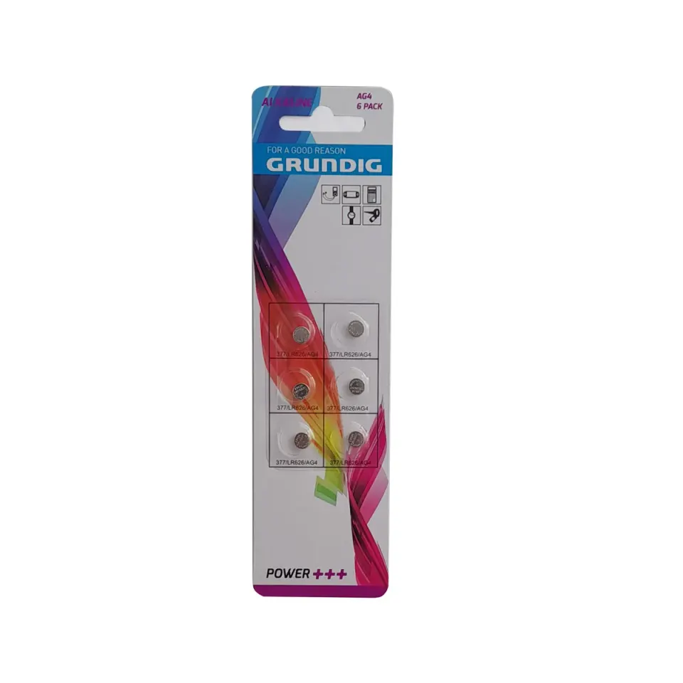 GRUN-AG4/6 ΑΛΚΑΛΙΚΗ ΜΠΑΤΑΡΙΑ GRUNDIG AG4 / 377 / LR626